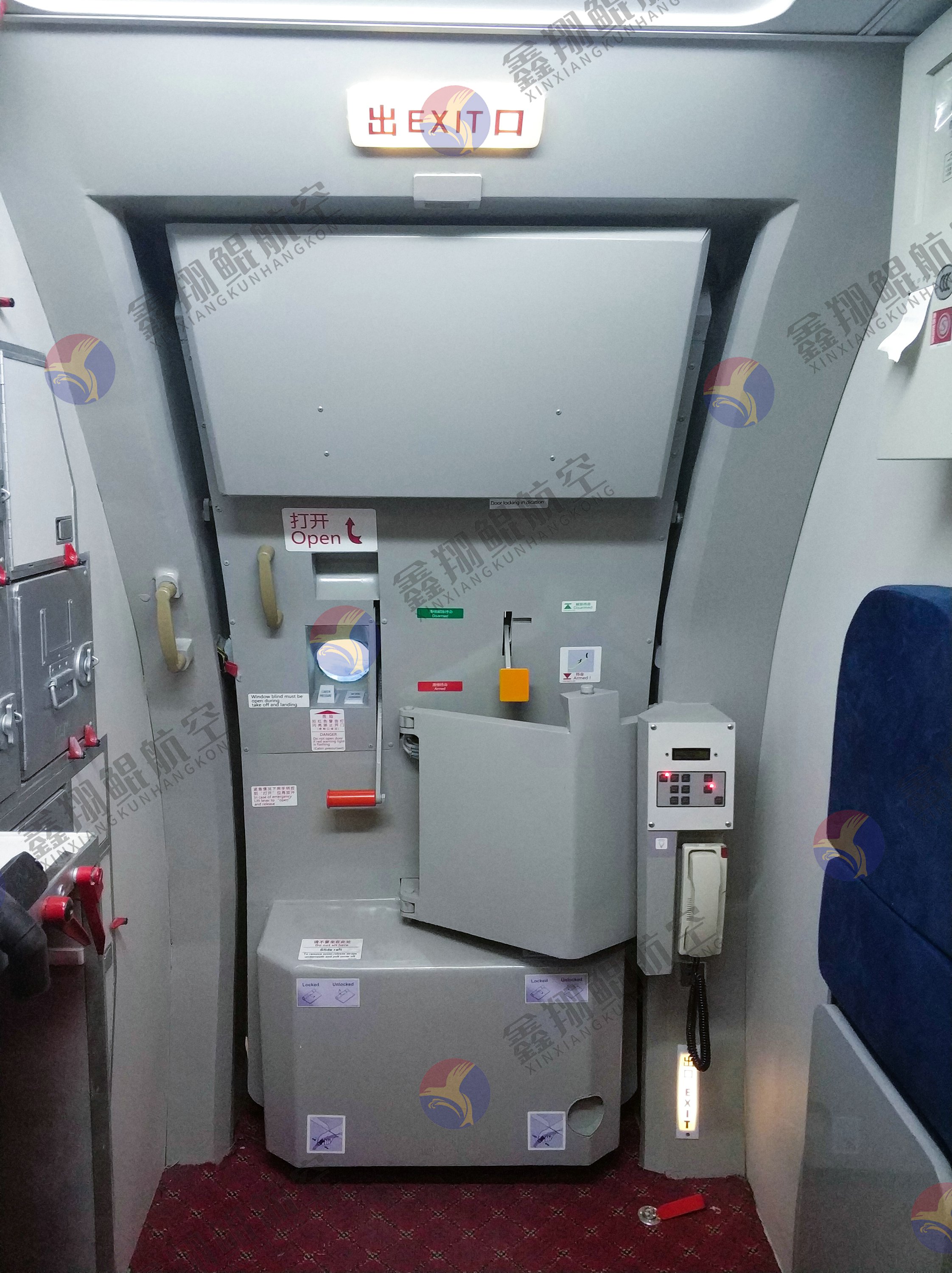 空客A320六自由度动态训练器