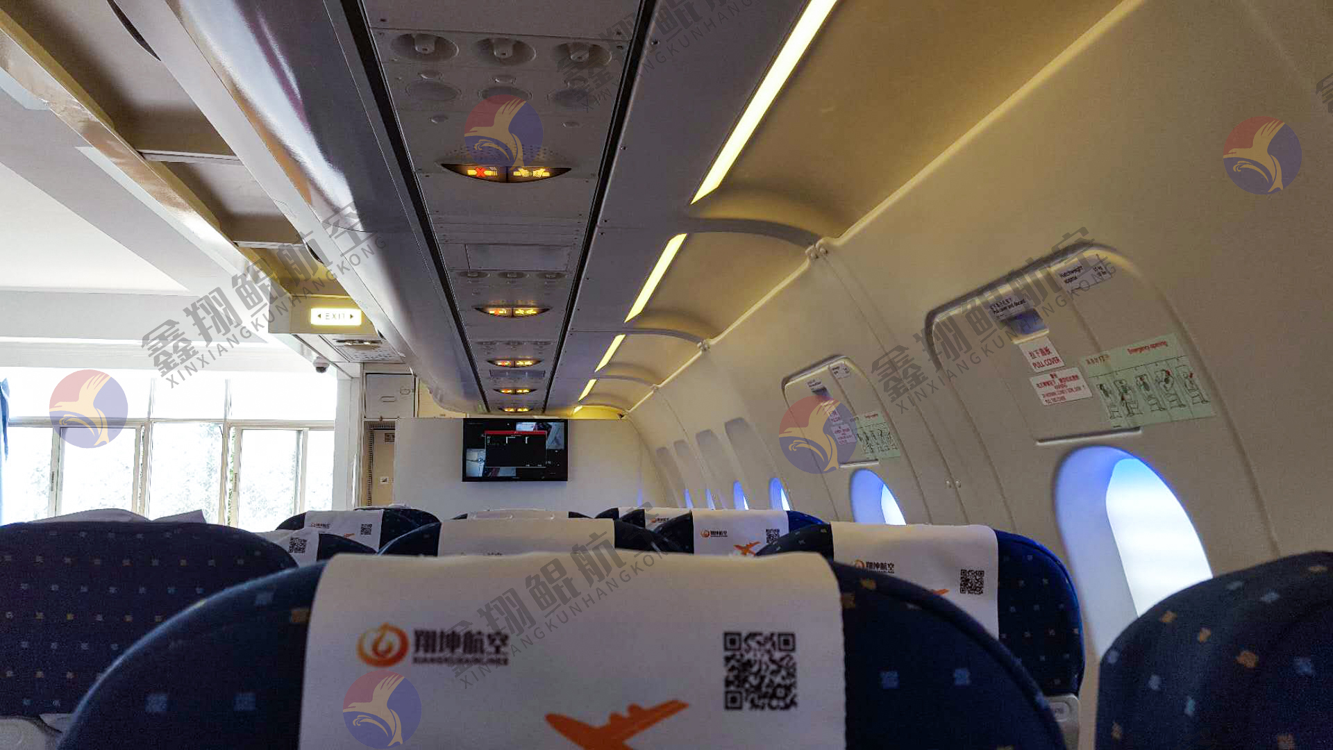 波音B737-800开放式空乘服务训练舱